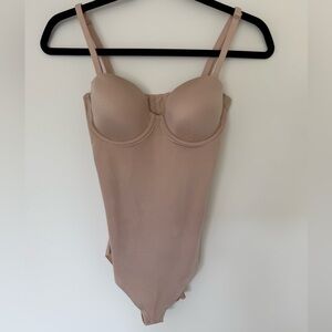 SPANX Nude Bodysuit with Adjustable Straps